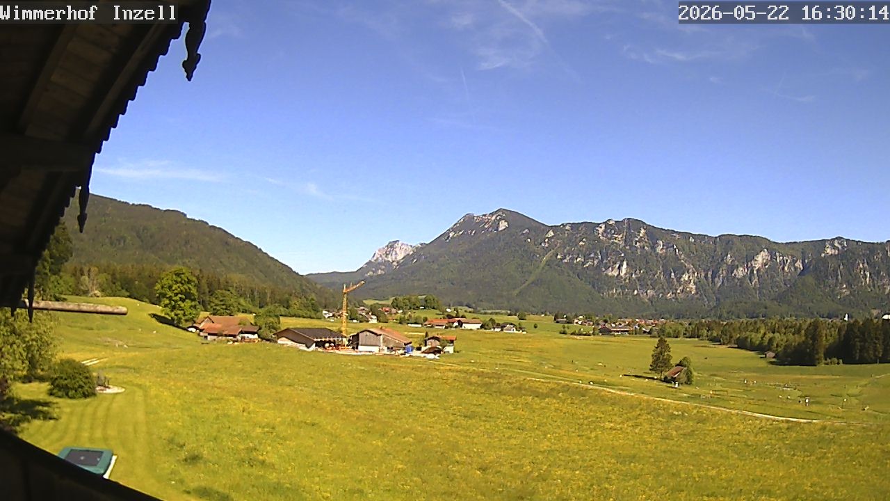 Archived image Webcam Inzell: Farmouse Wimmerhof
