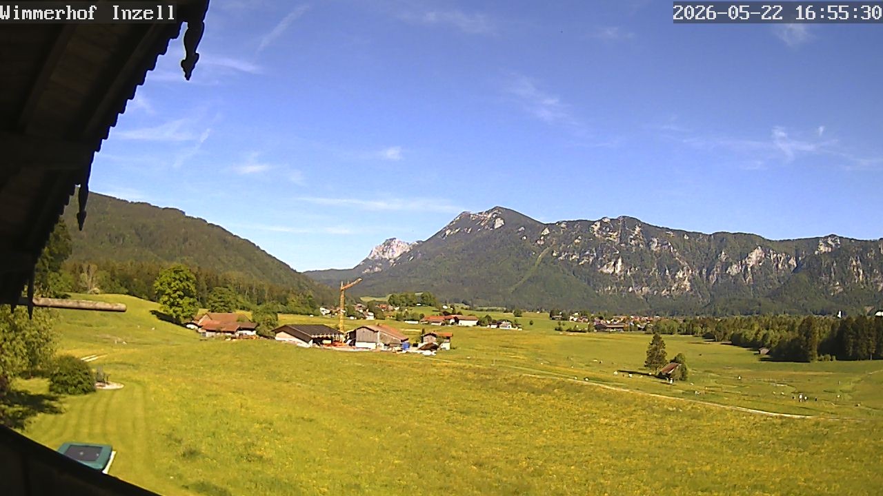 Archived image Webcam Inzell: Farmouse Wimmerhof