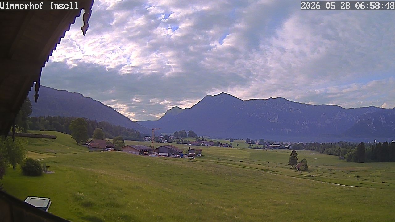 Archiv Foto Webcam Wimmerhof im Inzeller Tal
