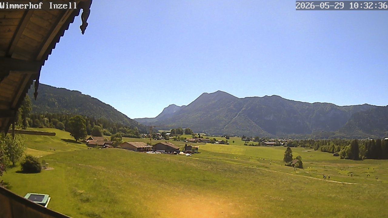 Archiv Foto Webcam Wimmerhof im Inzeller Tal