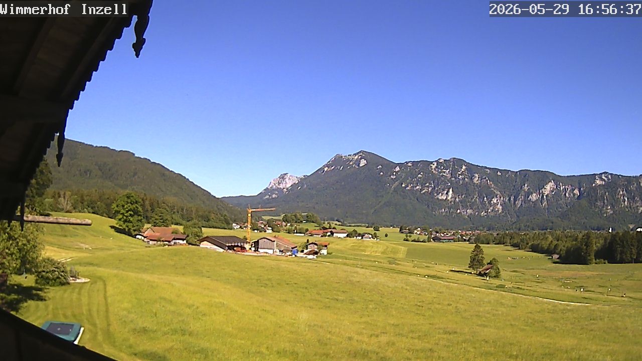 Archiv Foto Webcam Wimmerhof im Inzeller Tal