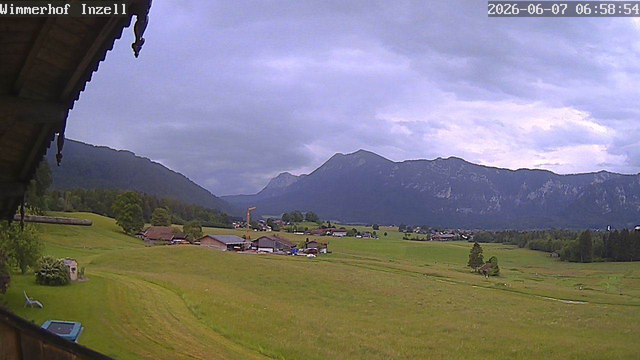 Archiv Foto Webcam Wimmerhof im Inzeller Tal