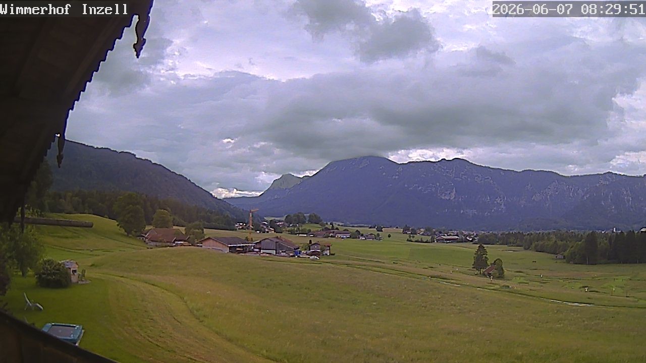 Archiv Foto Webcam Wimmerhof im Inzeller Tal