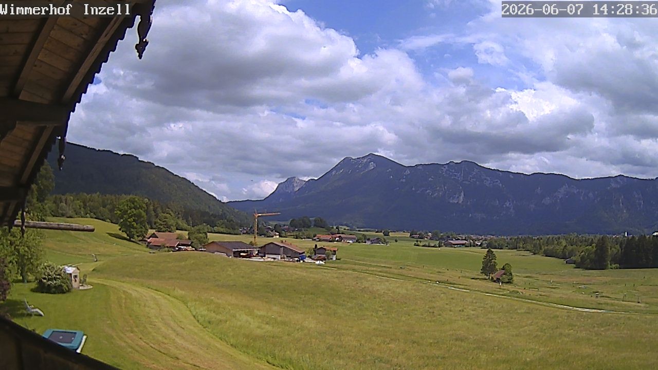 Archiv Foto Webcam Wimmerhof im Inzeller Tal