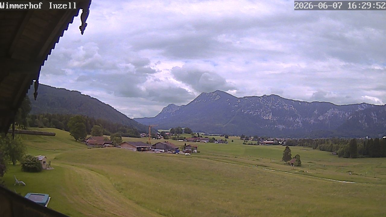 Archiv Foto Webcam Wimmerhof im Inzeller Tal