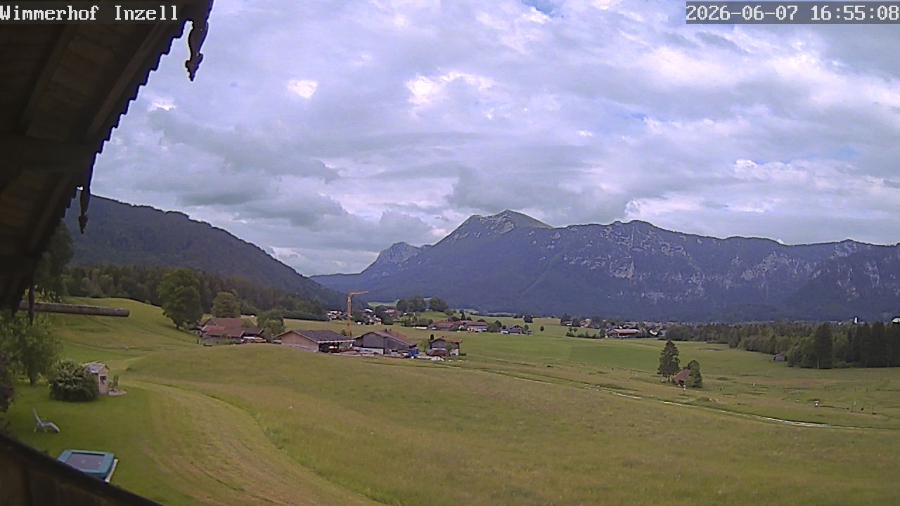 Archiv Foto Webcam Wimmerhof im Inzeller Tal