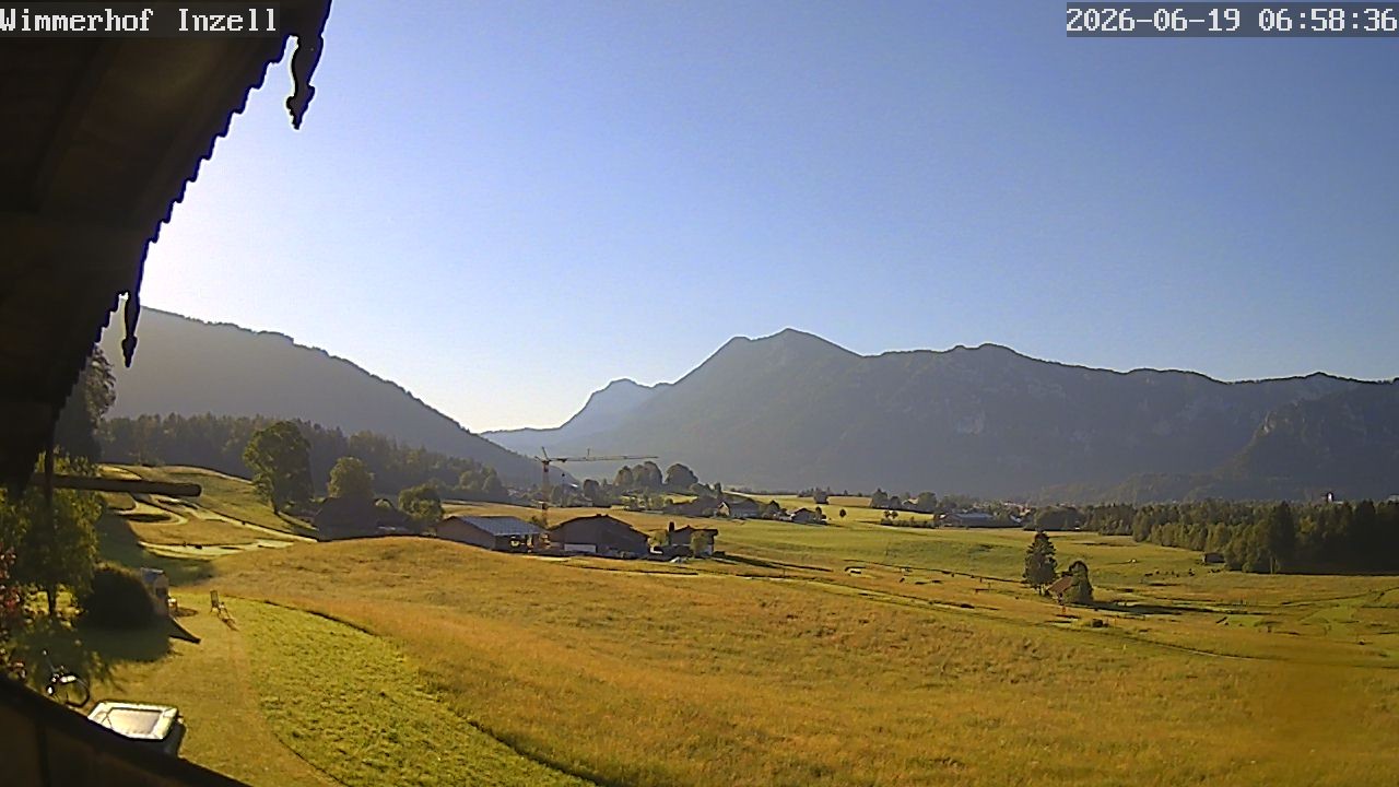 Archived image Webcam Inzell: Farmouse Wimmerhof