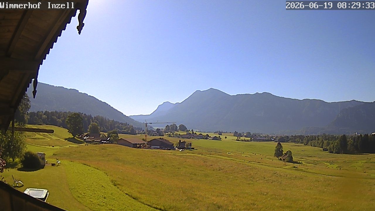 Archived image Webcam Inzell: Farmouse Wimmerhof