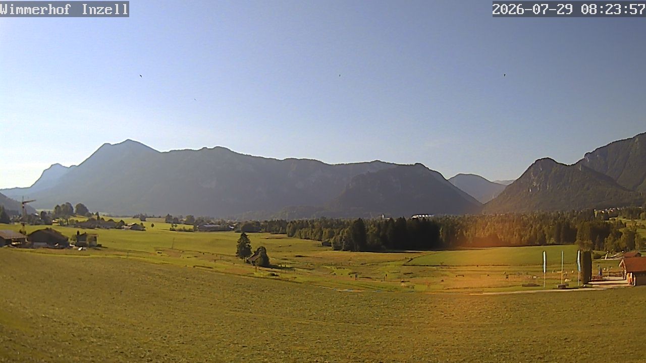 Archiv Foto Webcam Wimmerhof im Inzeller Tal