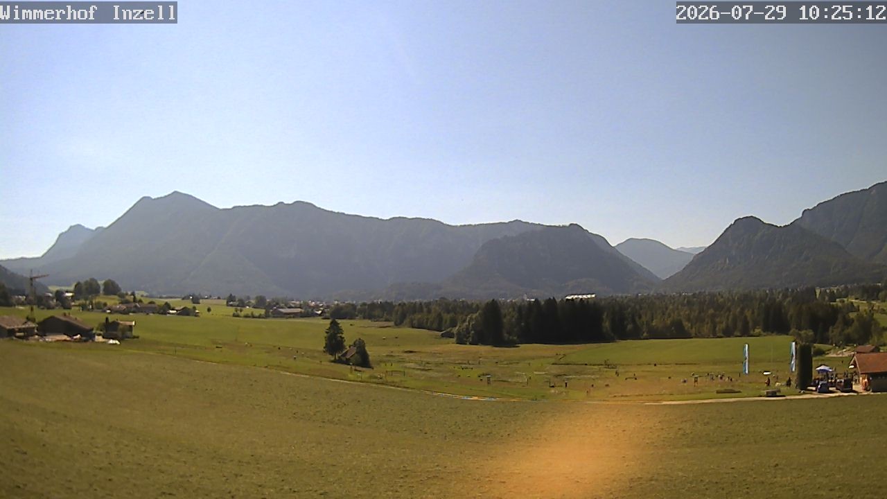 Archiv Foto Webcam Wimmerhof im Inzeller Tal