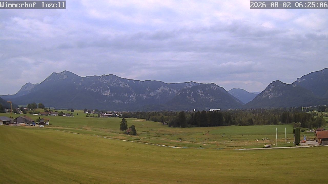 Archiv Foto Webcam Wimmerhof im Inzeller Tal