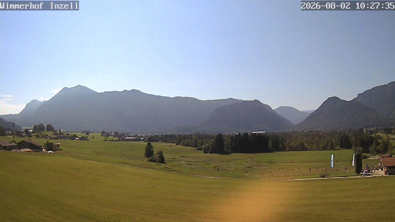 Archiv Foto Webcam Wimmerhof im Inzeller Tal