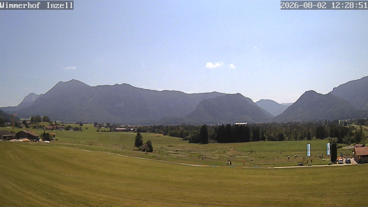 Archiv Foto Webcam Wimmerhof im Inzeller Tal
