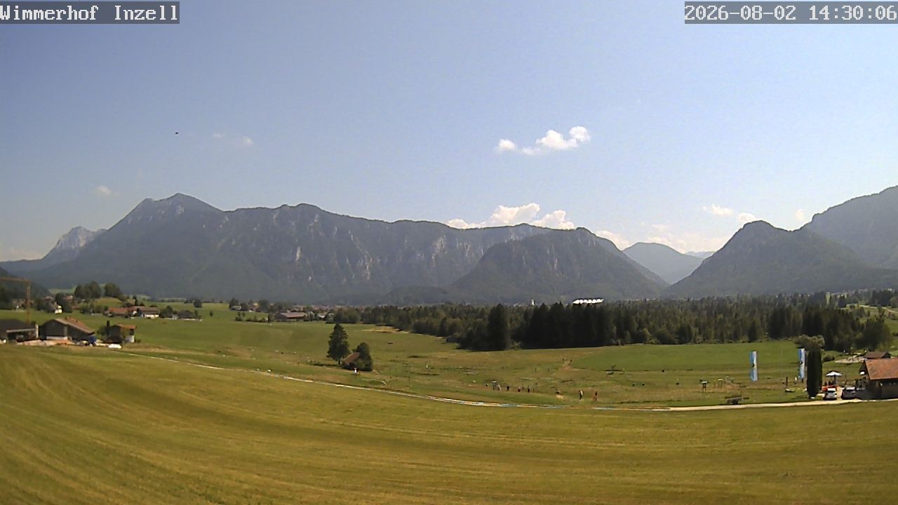 Archiv Foto Webcam Wimmerhof im Inzeller Tal