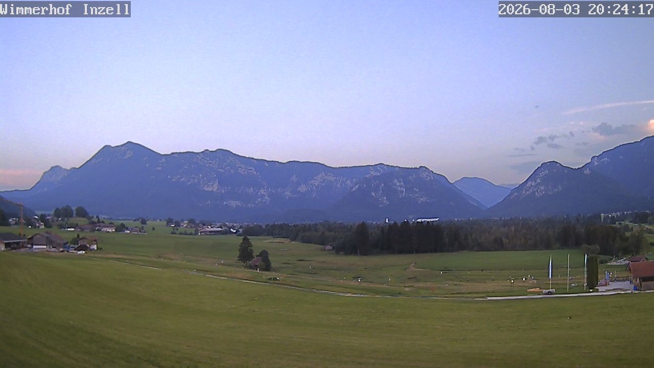 Archiv Foto Webcam Wimmerhof im Inzeller Tal