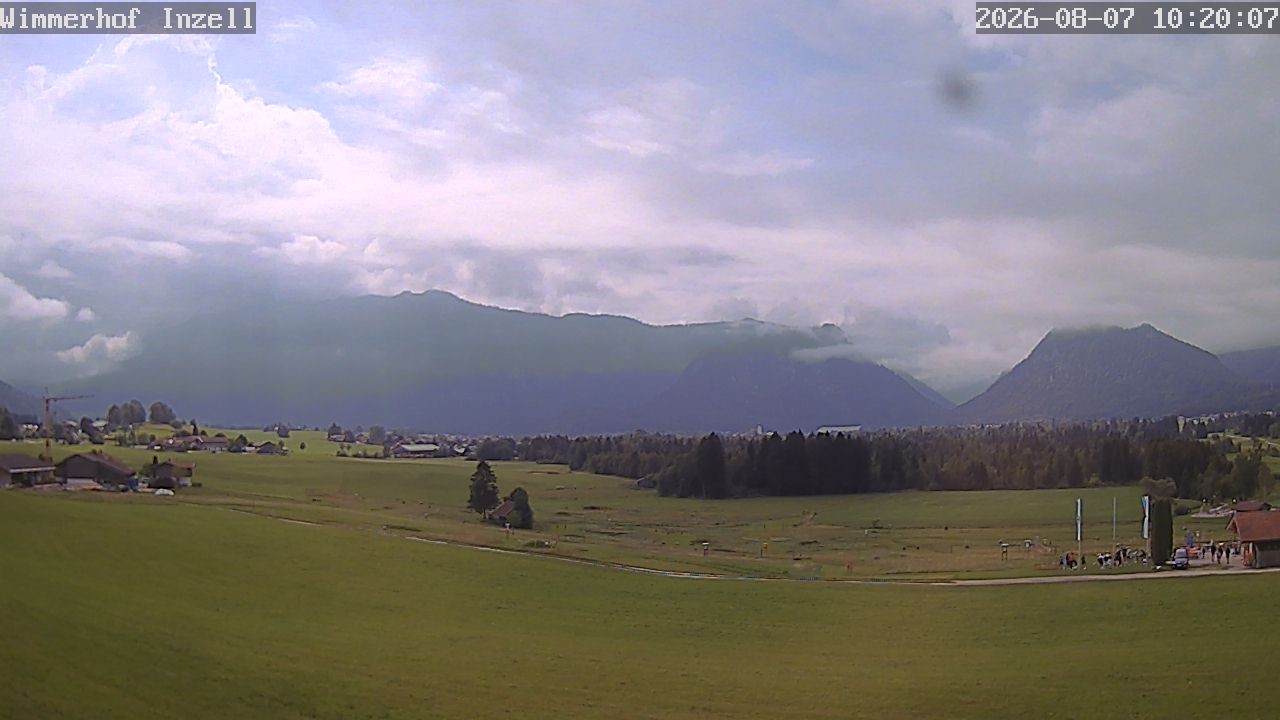 Archiv Foto Webcam Wimmerhof im Inzeller Tal