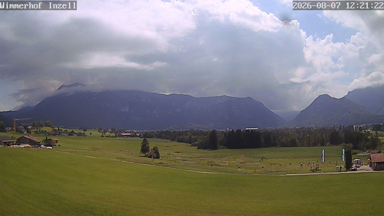 Archiv Foto Webcam Wimmerhof im Inzeller Tal