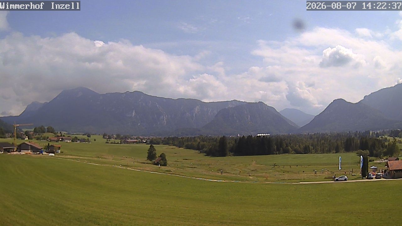 Archiv Foto Webcam Wimmerhof im Inzeller Tal