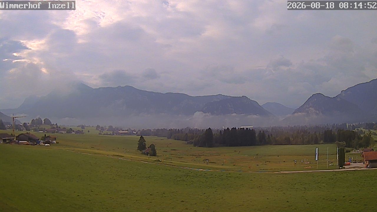 Archiv Foto Webcam Wimmerhof im Inzeller Tal