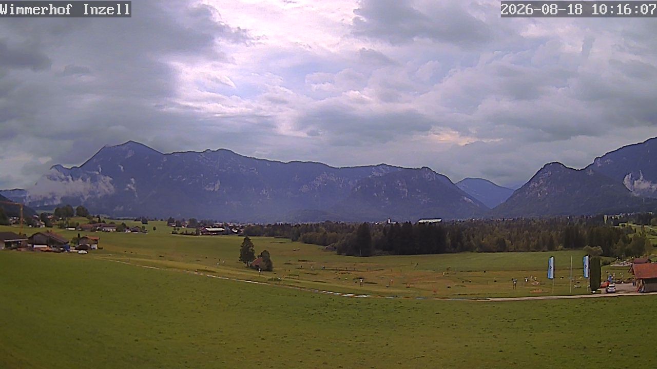 Archiv Foto Webcam Wimmerhof im Inzeller Tal