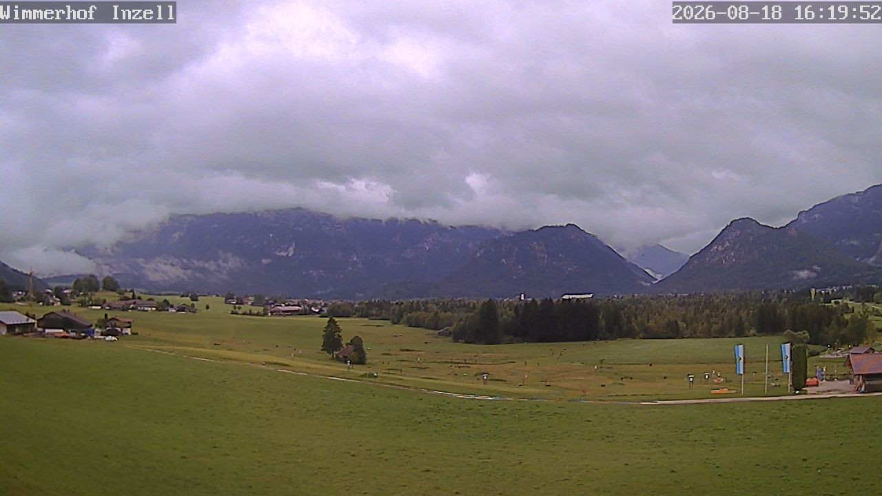Archiv Foto Webcam Wimmerhof im Inzeller Tal