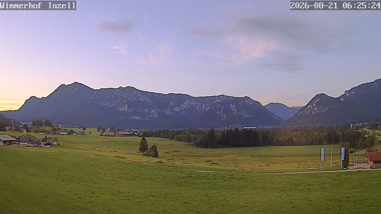 Archiv Foto Webcam Wimmerhof im Inzeller Tal