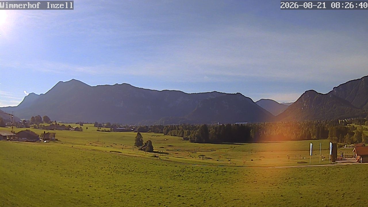 Archiv Foto Webcam Wimmerhof im Inzeller Tal