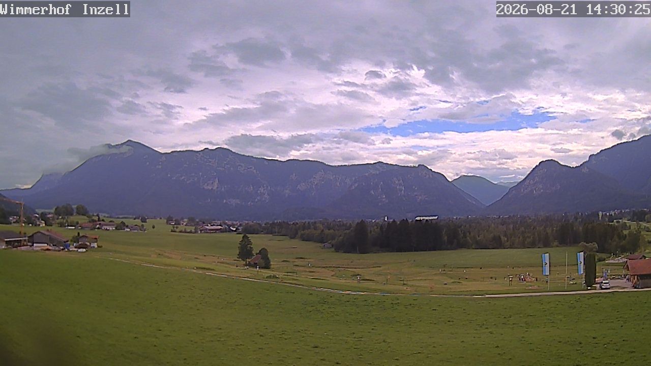Archiv Foto Webcam Wimmerhof im Inzeller Tal