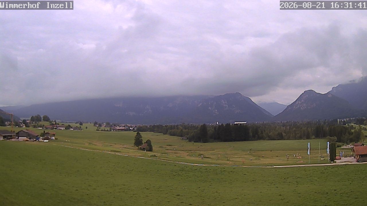 Archiv Foto Webcam Wimmerhof im Inzeller Tal