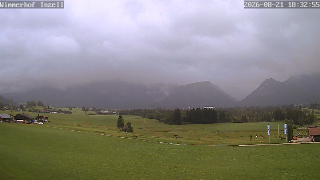 Archiv Foto Webcam Wimmerhof im Inzeller Tal
