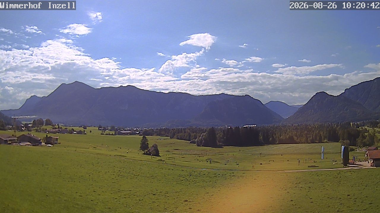 Archived image Webcam Inzell: Farmouse Wimmerhof