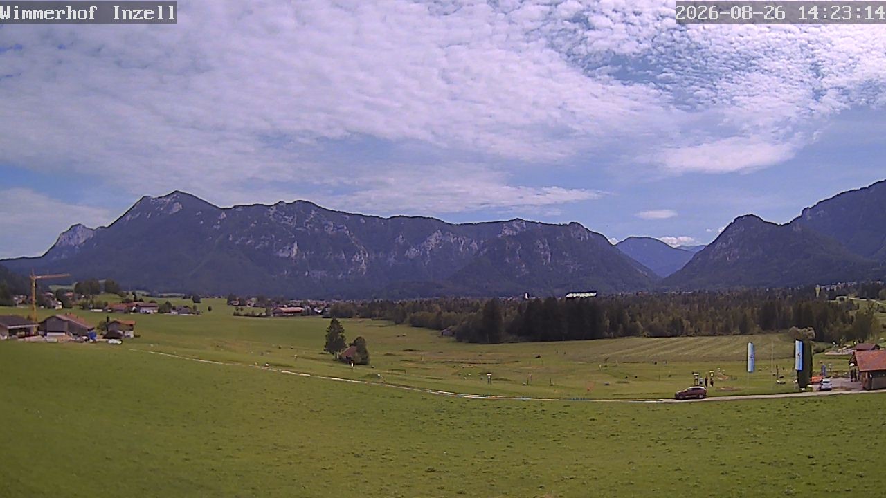 Archived image Webcam Inzell: Farmouse Wimmerhof