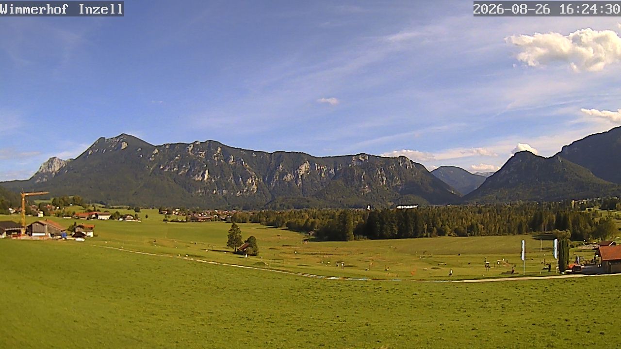 Archived image Webcam Inzell: Farmouse Wimmerhof