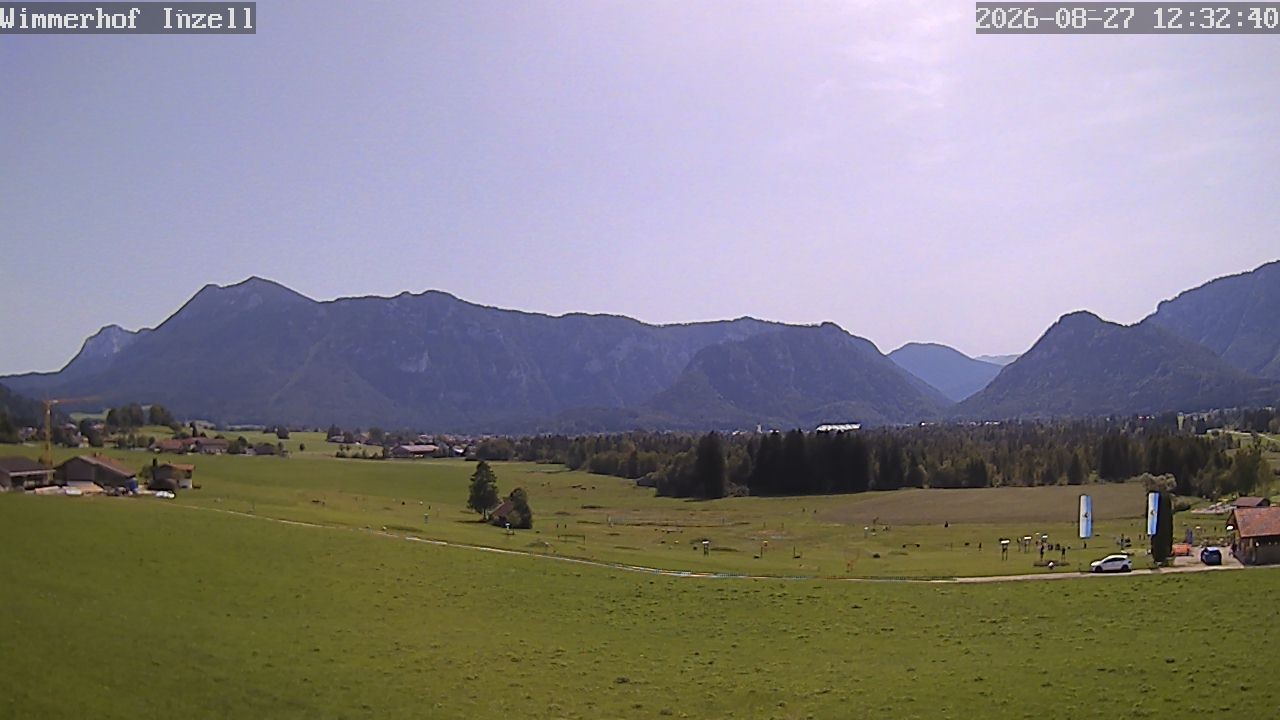 Archiv Foto Webcam Wimmerhof im Inzeller Tal