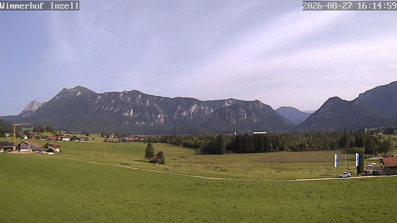 Archiv Foto Webcam Wimmerhof im Inzeller Tal