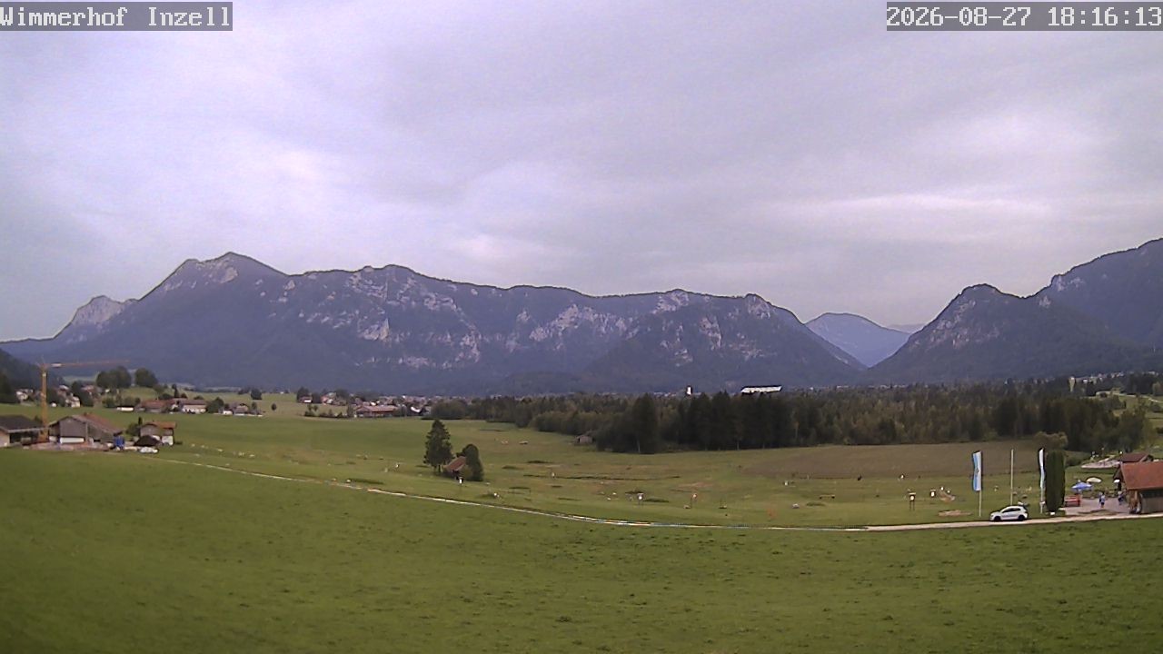 Archiv Foto Webcam Wimmerhof im Inzeller Tal