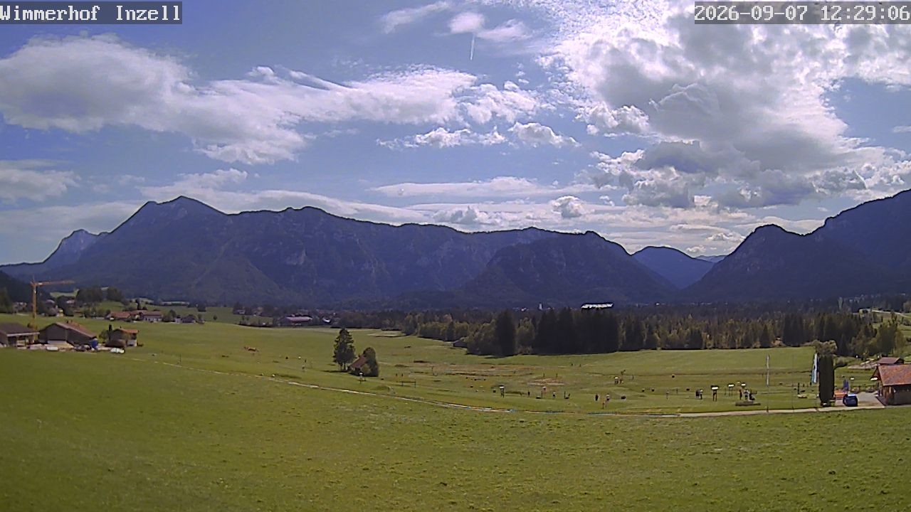 Archiv Foto Webcam Wimmerhof im Inzeller Tal
