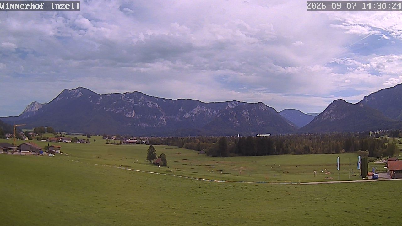Archiv Foto Webcam Wimmerhof im Inzeller Tal