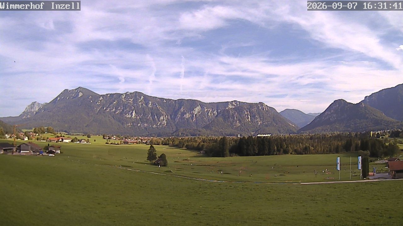 Archiv Foto Webcam Wimmerhof im Inzeller Tal