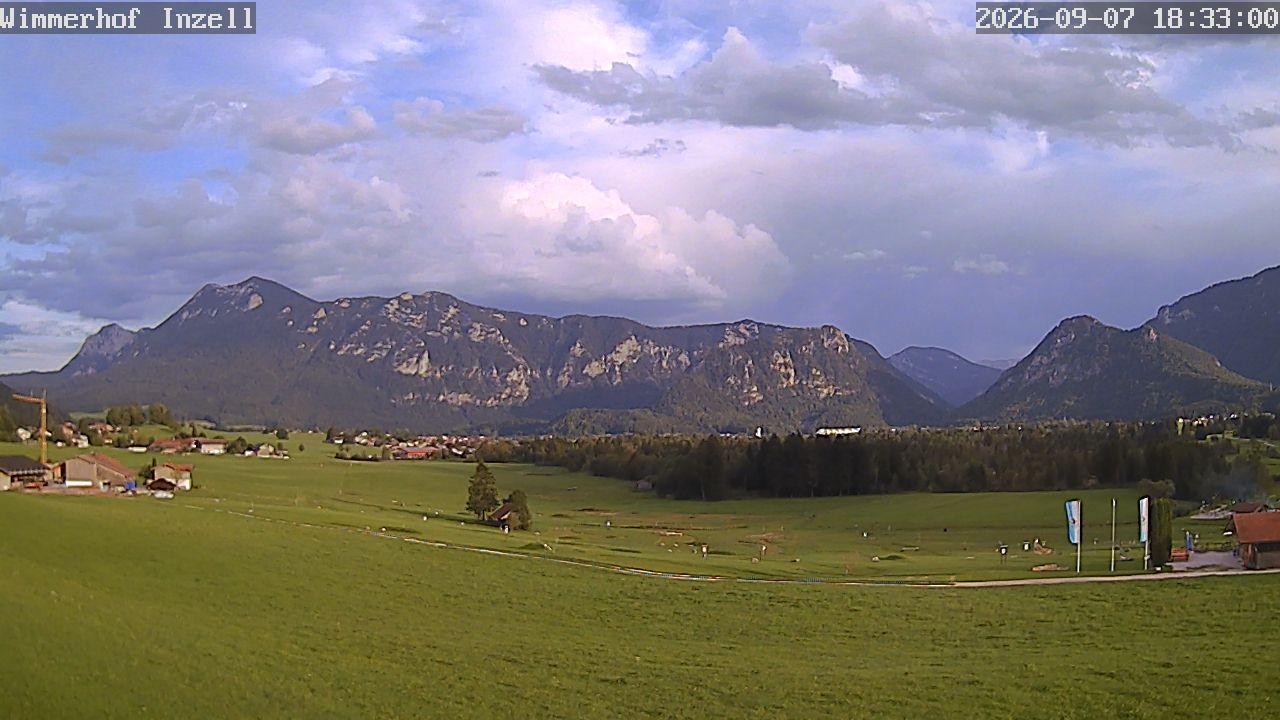 Archiv Foto Webcam Wimmerhof im Inzeller Tal
