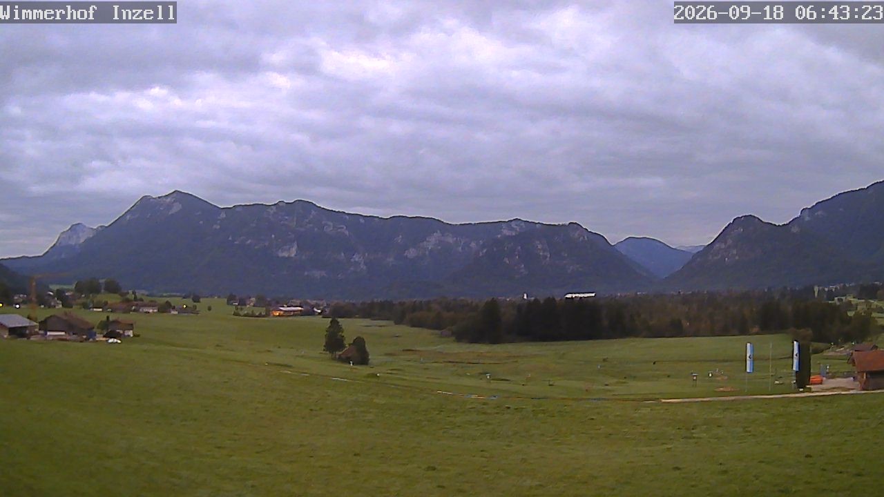 Archiv Foto Webcam Wimmerhof im Inzeller Tal