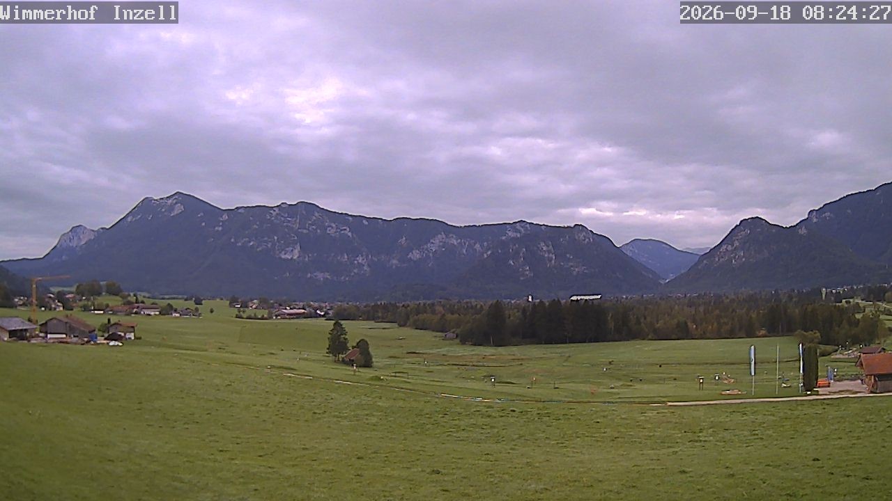 Archiv Foto Webcam Wimmerhof im Inzeller Tal