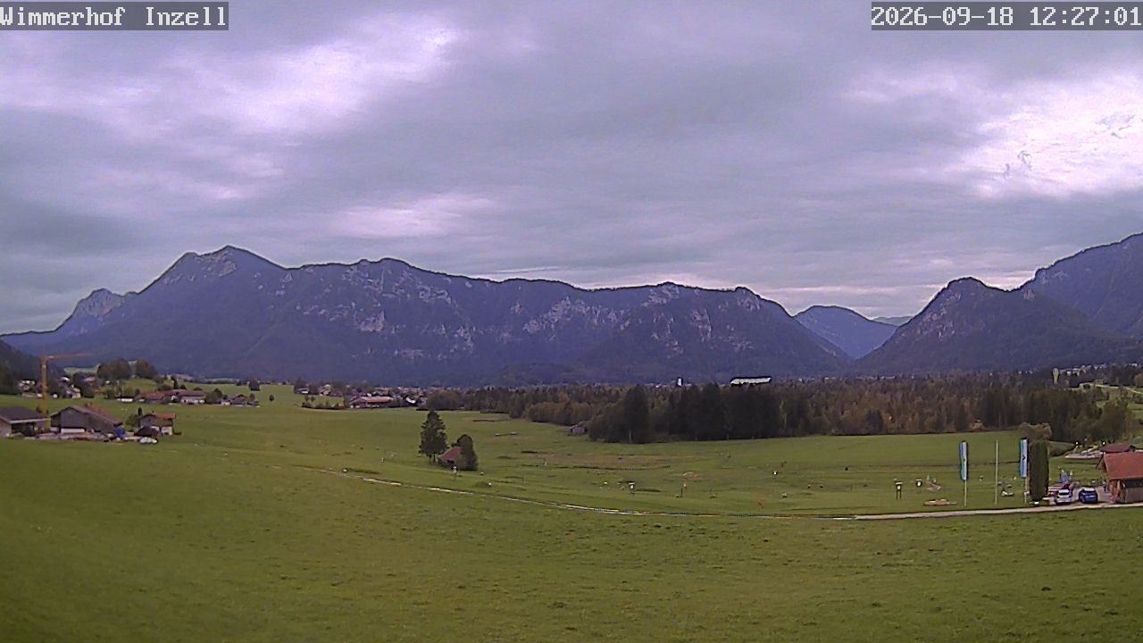 Archiv Foto Webcam Wimmerhof im Inzeller Tal