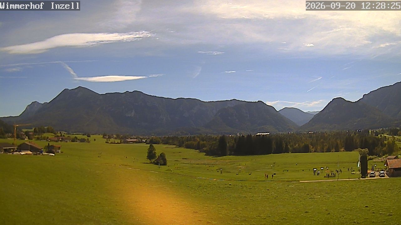 Archiv Foto Webcam Wimmerhof im Inzeller Tal