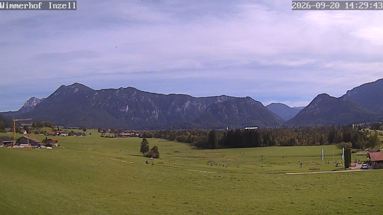 Archiv Foto Webcam Wimmerhof im Inzeller Tal
