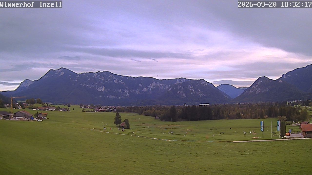 Archiv Foto Webcam Wimmerhof im Inzeller Tal