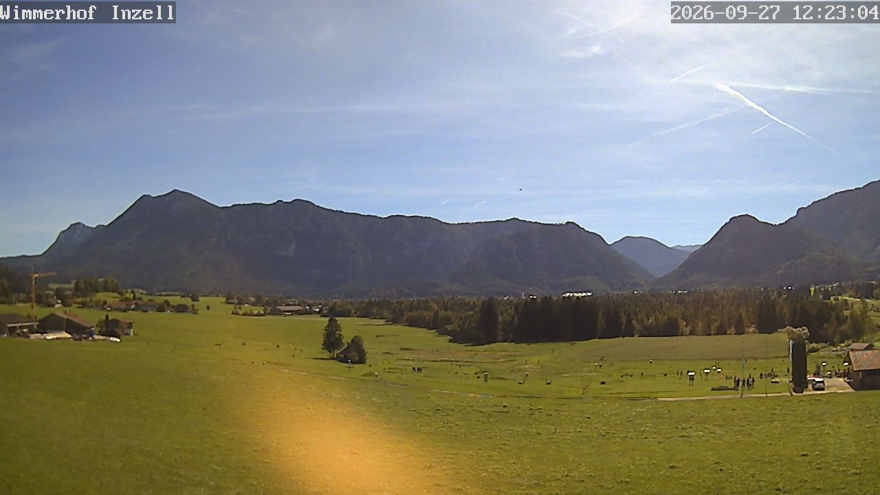 Archiv Foto Webcam Wimmerhof im Inzeller Tal
