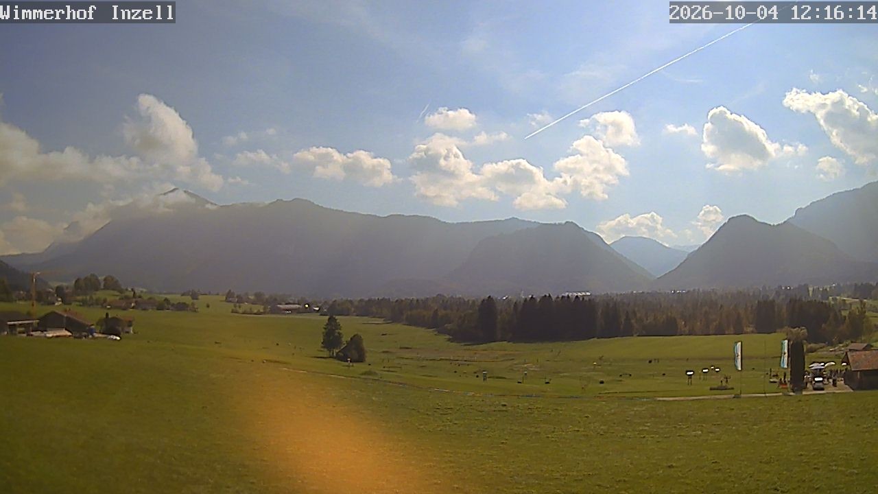 Archiv Foto Webcam Wimmerhof im Inzeller Tal