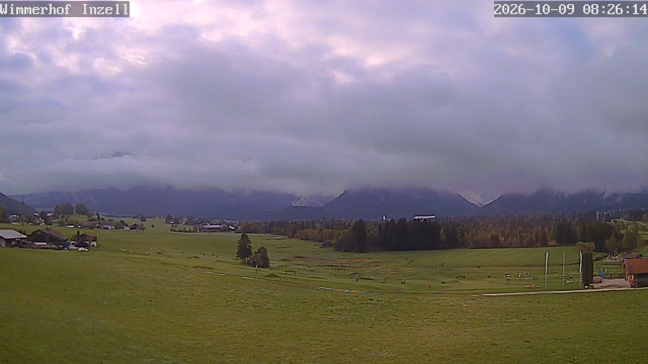 Archiv Foto Webcam Wimmerhof im Inzeller Tal