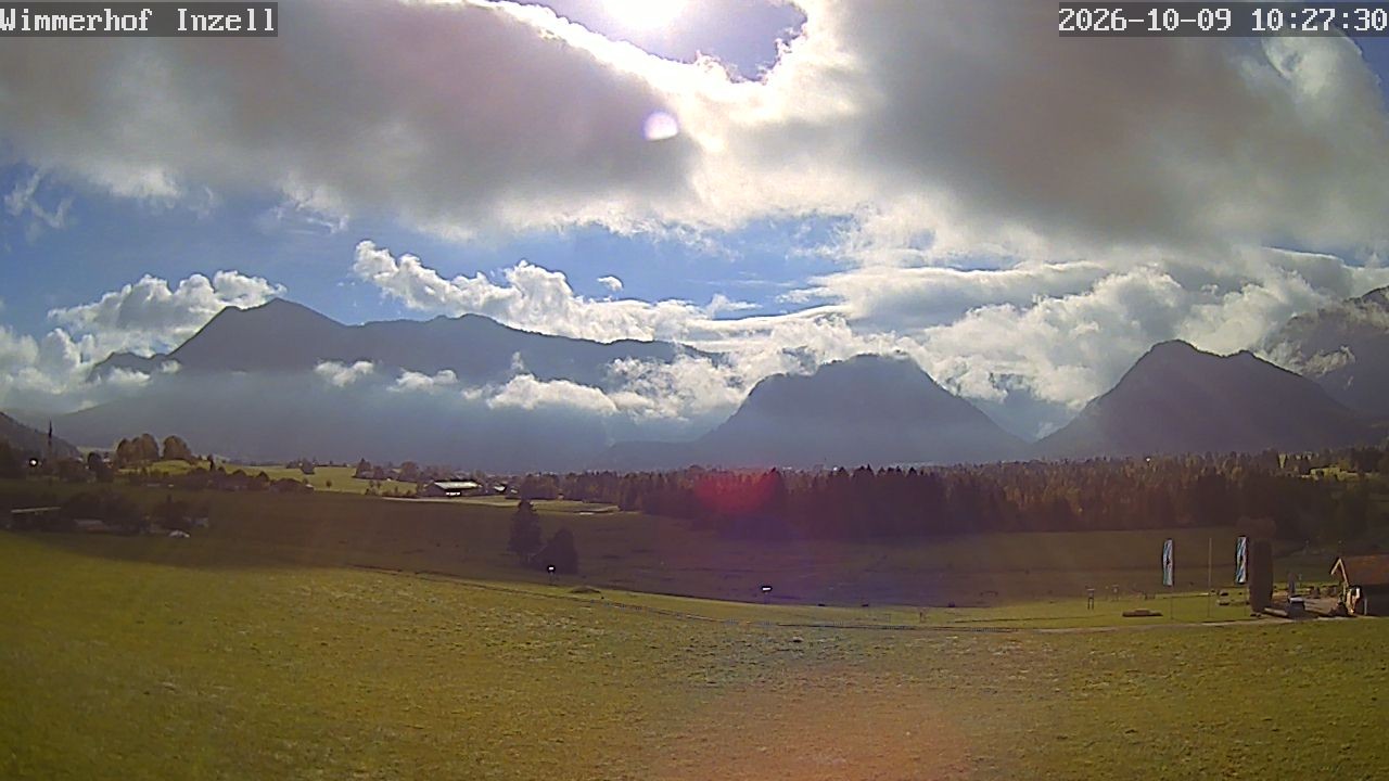 Archiv Foto Webcam Wimmerhof im Inzeller Tal